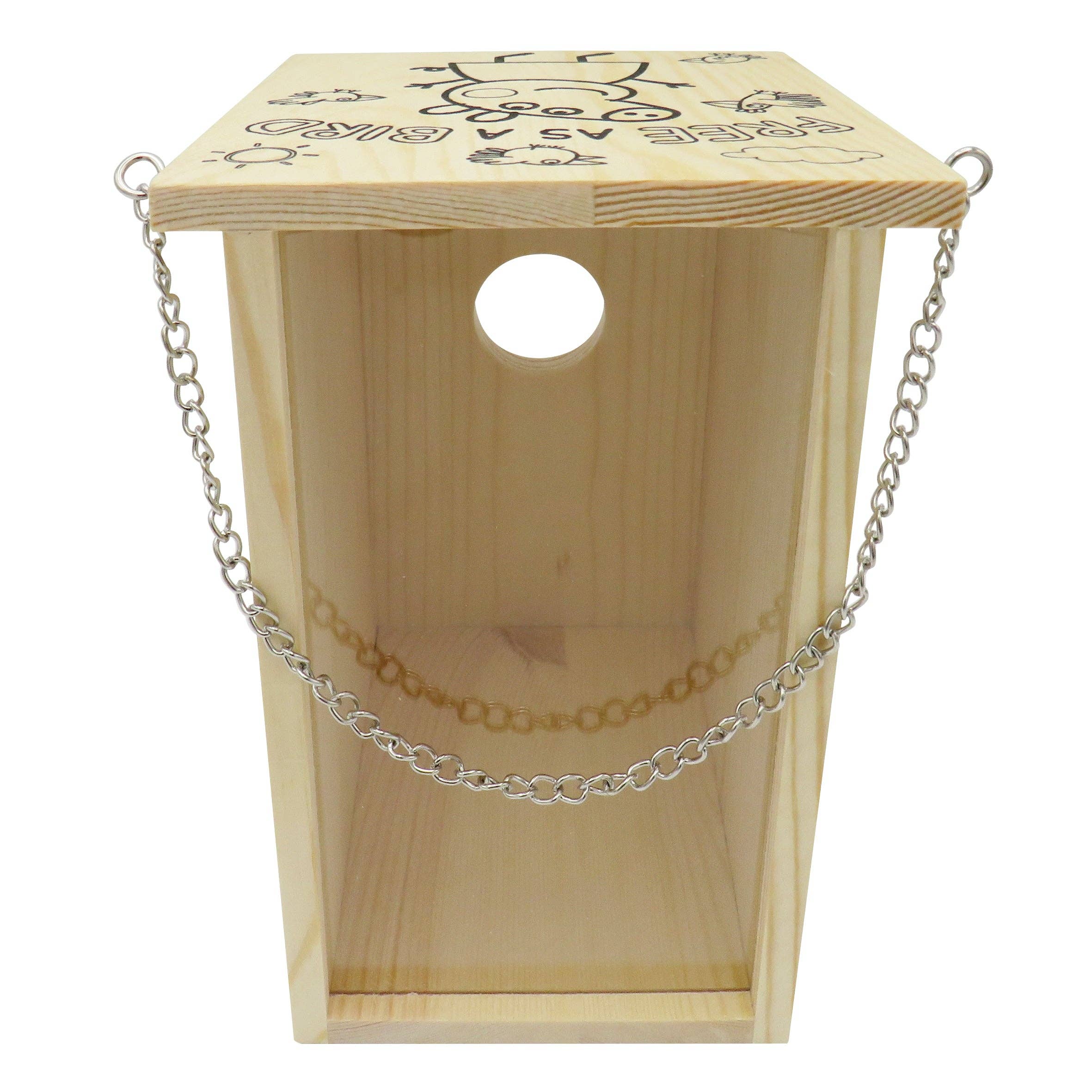 Robert Frederick Ltd - Vente Nichoir - Peppa Pig Peignez votre propre oiseau de nidification2