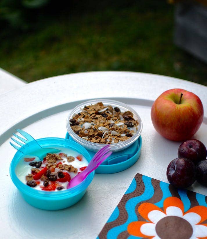 Carl Oscar - Wholesale Food Storage Container - N'ice Cup, snack box with cooling disc - Turquoise5