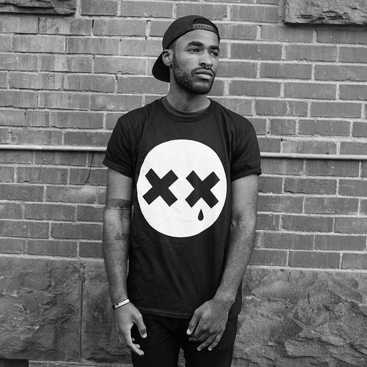 XX Face (T-shirt à logo) pour la vente par Sad Boy Crew