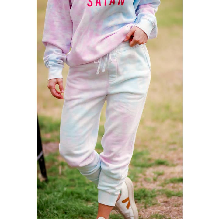 Not Today Cotton Candy Joggers voor wholesale door The Light Blonde