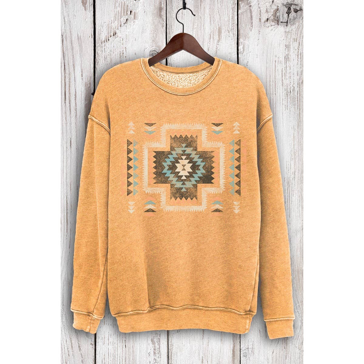 HRTandLUV - Wholesale Sweatshirt - Women's - VINTAGE AZTEK MINERAL  SWEATSHIRTS5