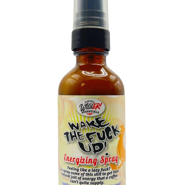 Acorde a Fuck Up - Spray Energizante Óleo Essencial - 2 oz./60 por atacado de Wild Essentials