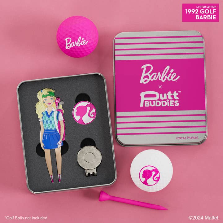 LTD EDITION: 1992 Golfing Barbie Divot Tool w/ ball marker for wholesale by PuttBuddies