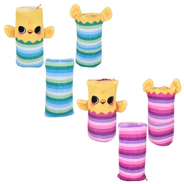 La Luna Bella - Toys – wholesale Fyllda/plyschleksaker - Barn och baby – Påskkyckling plyschvatten Wiggler 5.5" LLB plyschleksaker1