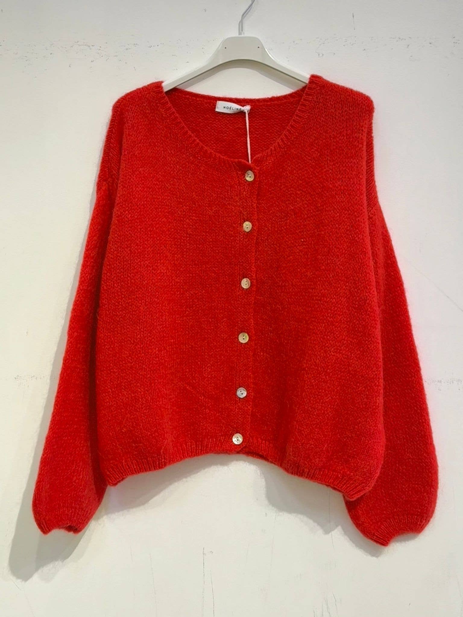 NOELINE - Wholesale Cardigan - Women's - Kid mohair and wool vest 75352