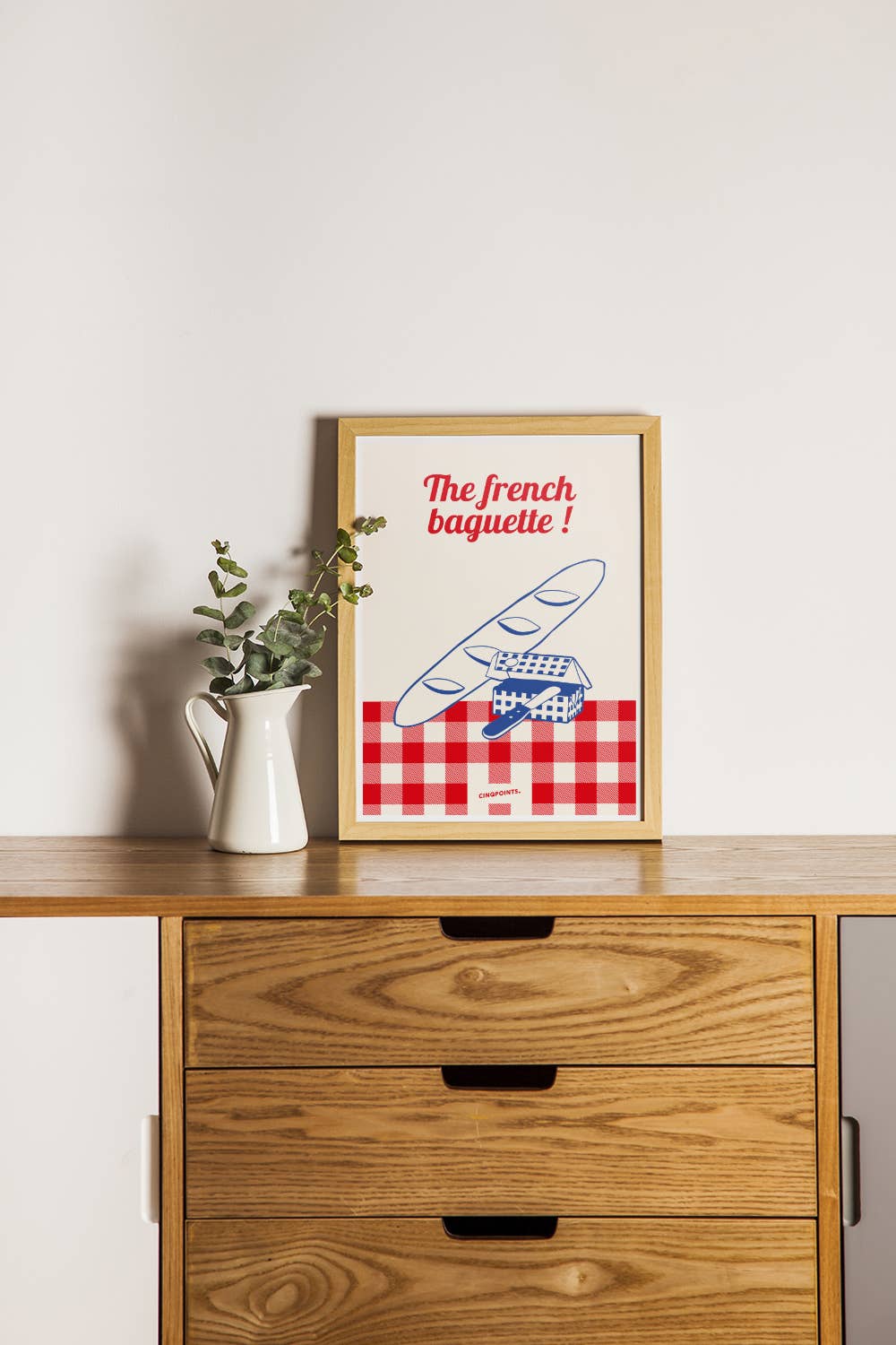 Cinqpoints - Wholesale Poster - Poster French Baguette Valentine's Day Gift Idea2