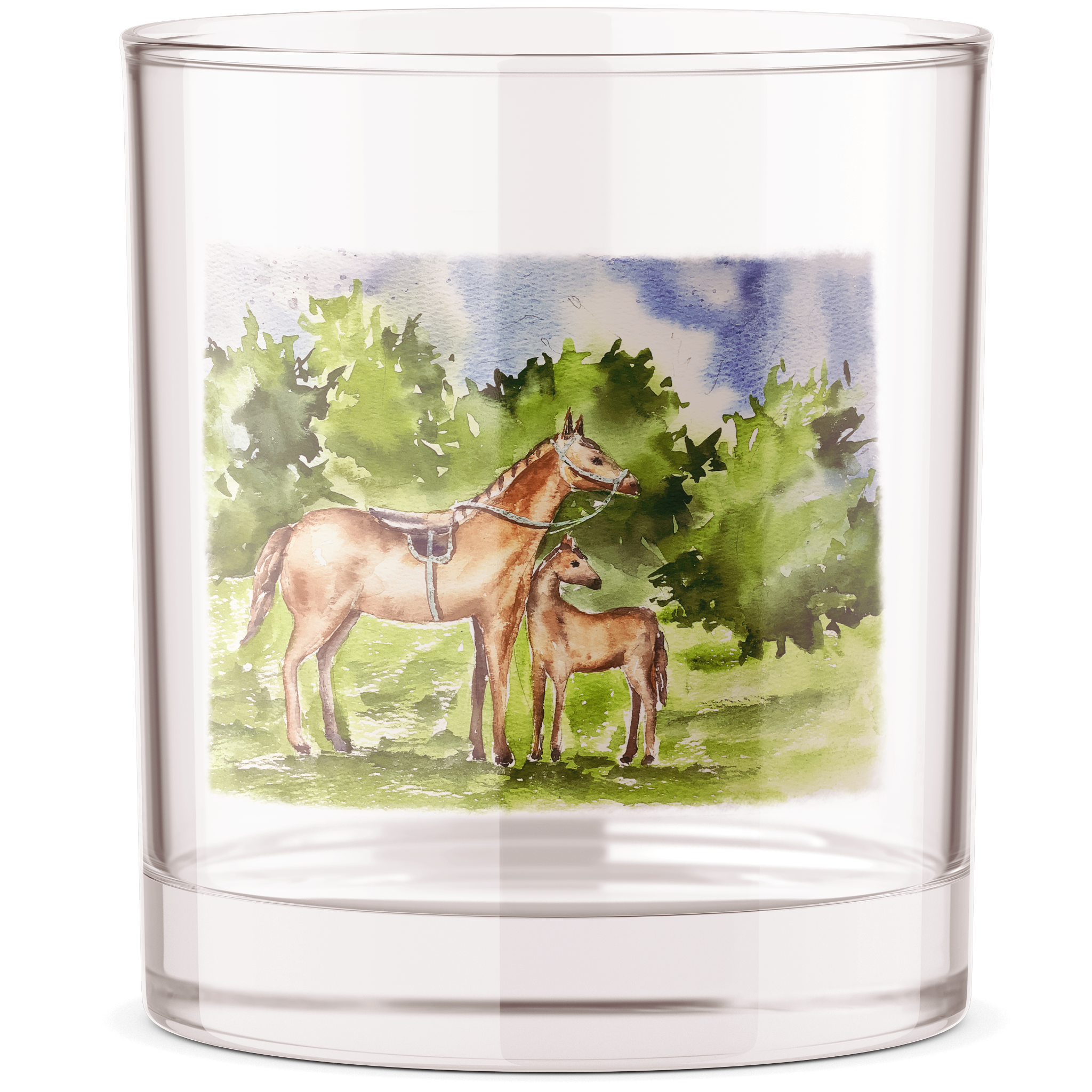 Barrel Down South - Vente Verres à cocktail/alcool - Verre Horse Bourbon Whisky Rocks pour adulte et bébé0