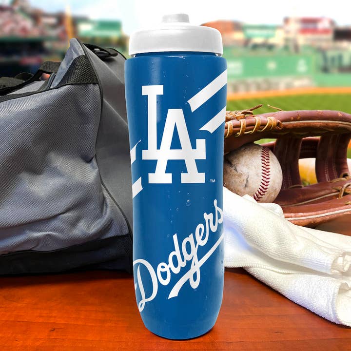 Party Animal, Inc. - Wholesale Water Bottle - Los Angeles Dodgers Squeezy Water Bottle