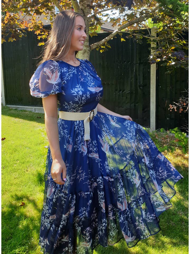 Mellaris – Großhandel Kleid – Damen – Kendra Chiffon-Sommerkleid4