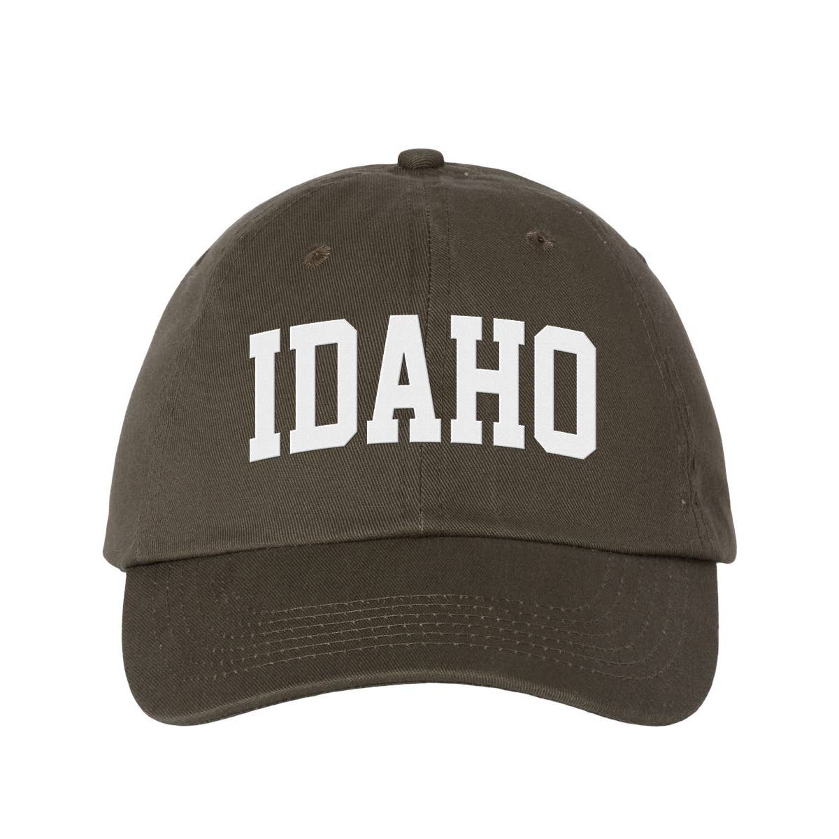 Lucky Luna Apparel - Wholesale Baseball Cap - Unisex - Block Idaho Embroidered Dad Hat9