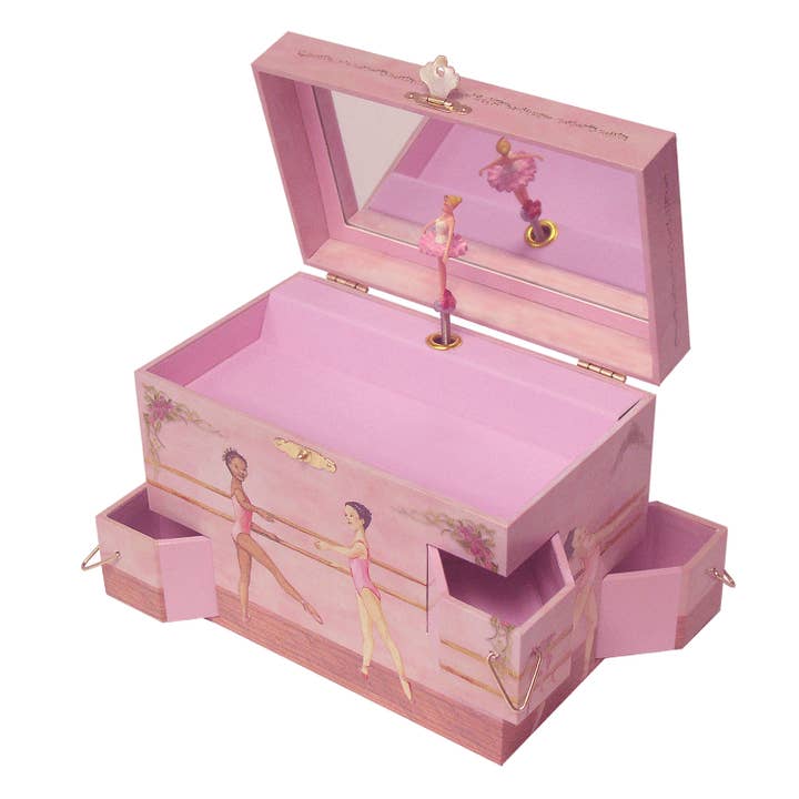 Enchantmints - Wholesale Jewelry Box/Organizer - Kids - Ballet School Musical Jewelry Box