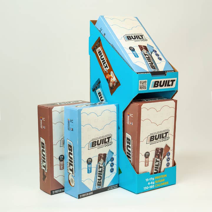 Built Bar - Wholesale Retailer Display - Food & Drink - BUILT Countertop Display