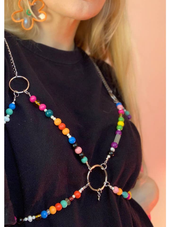 Shop Journal Vintage - Wholesale Bralette - Women's - Custom bead + chain bra top3