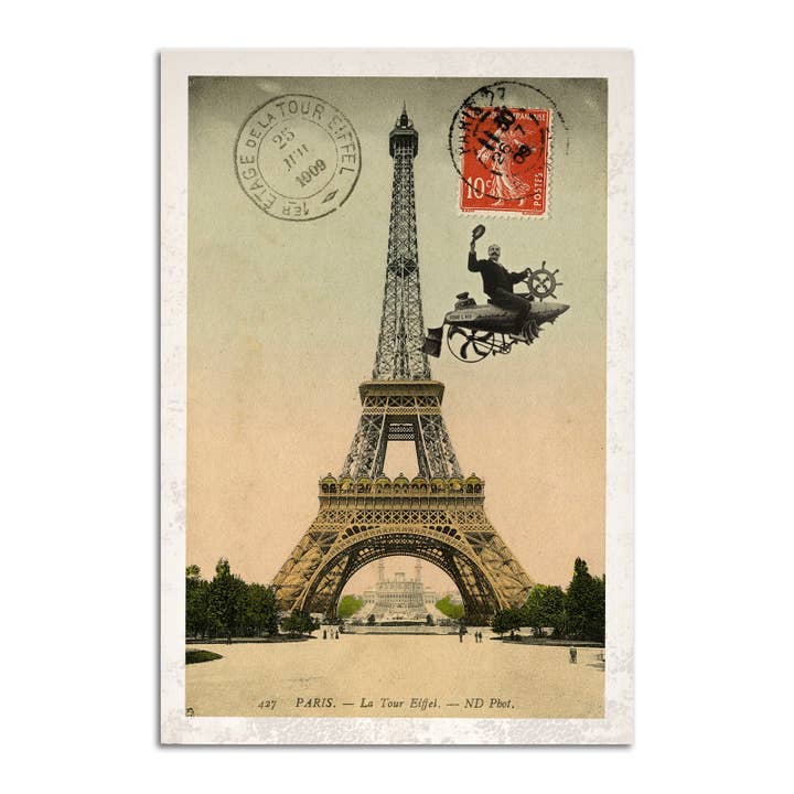 M776 - Aimant de réfrigérateur Art Vintage pour la vente par Black Wand Supply