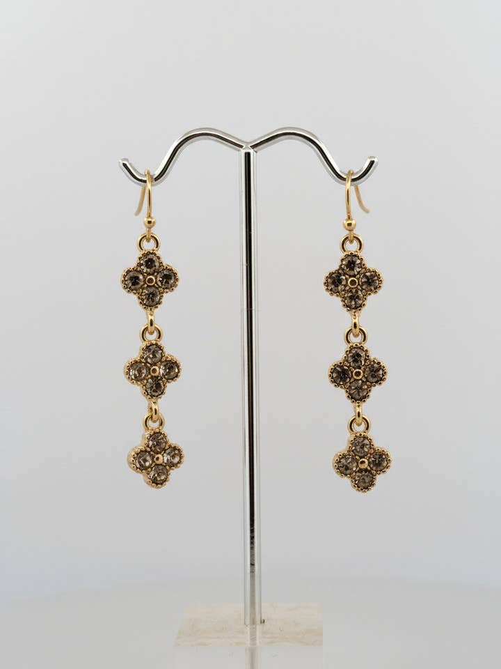 Drop Clover Earring for wholesale by Nette Road Wholesale