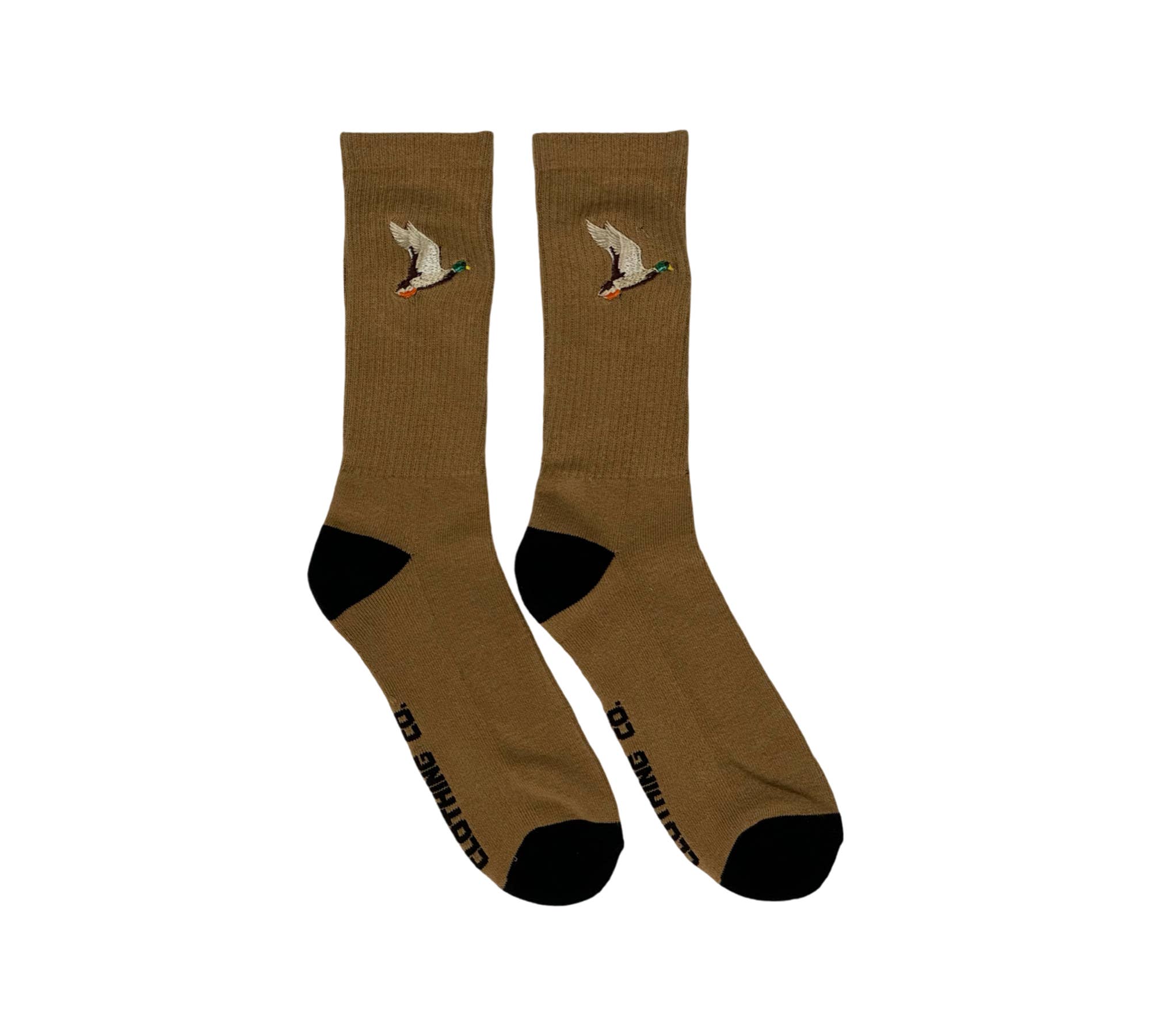 Back Down South Clothing - Wholesale Socks - Men's - Lifestyle Socks Tobacco- Mallard