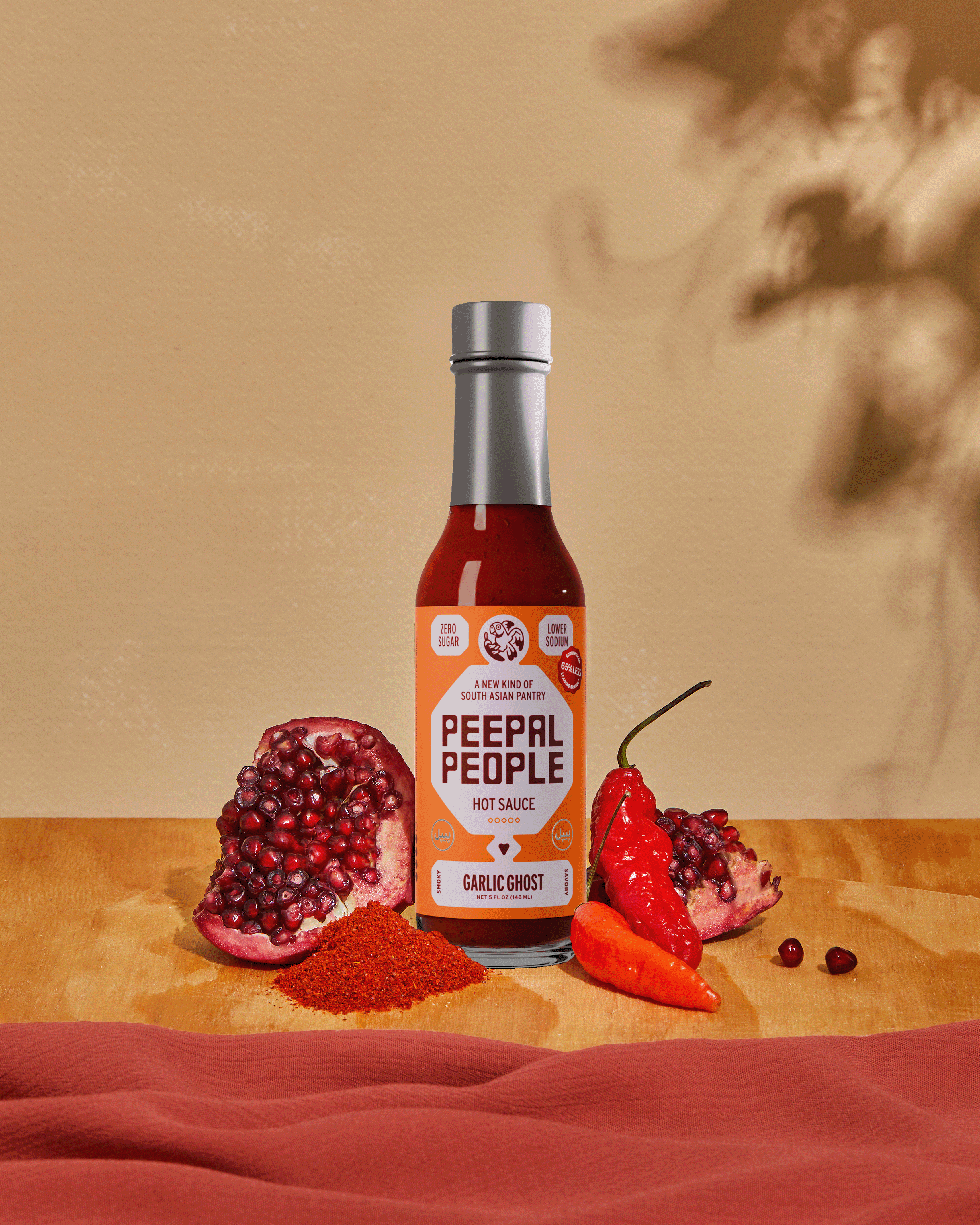 Peepal People - Wholesale Hot Sauce - Garlic Ghost Hot Sauce1