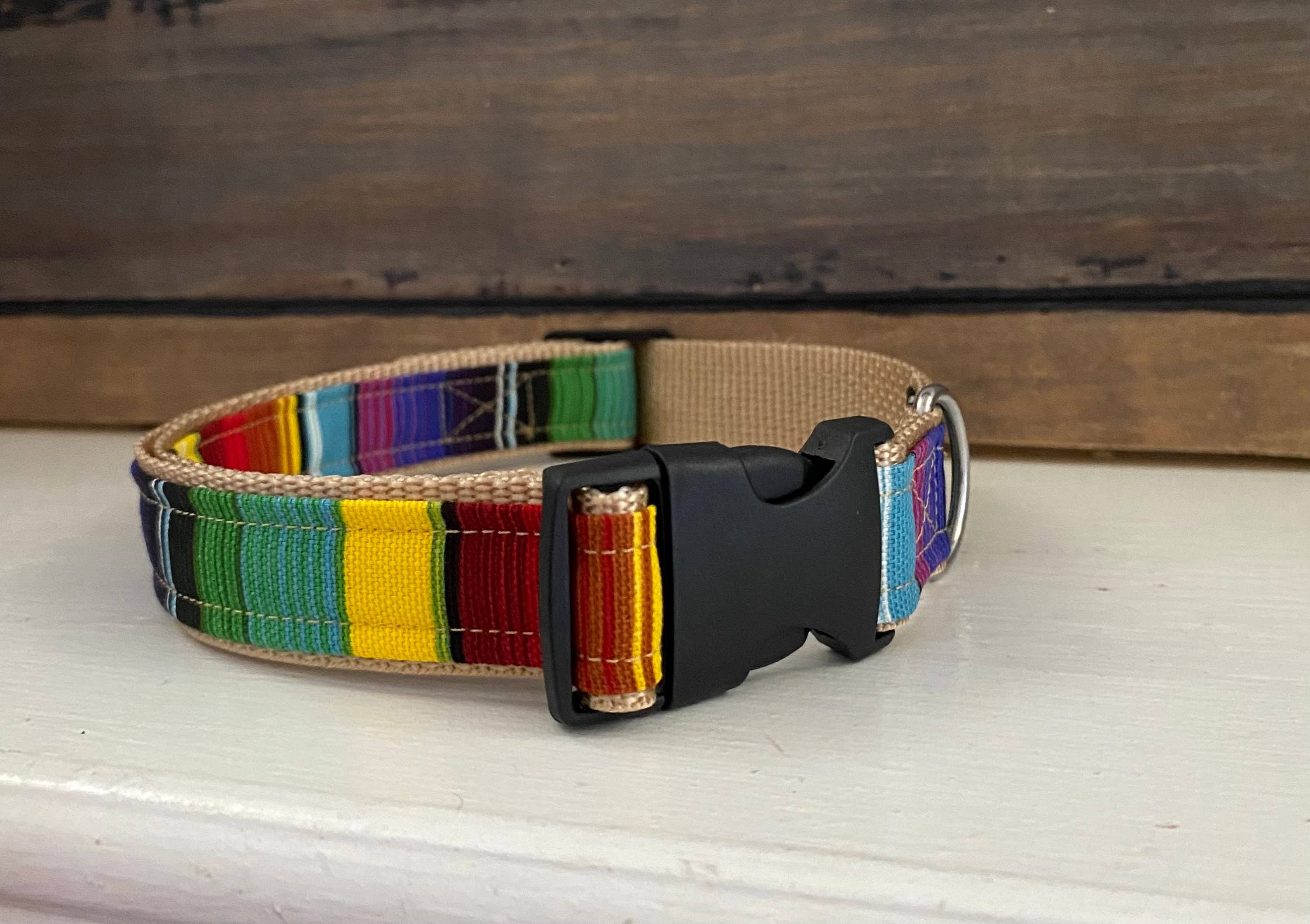 Dixie Lane Collars - Wholesale Pet Collar - Dog - The Ranchero • Serape Style Dog Collar • Multicolored Print2