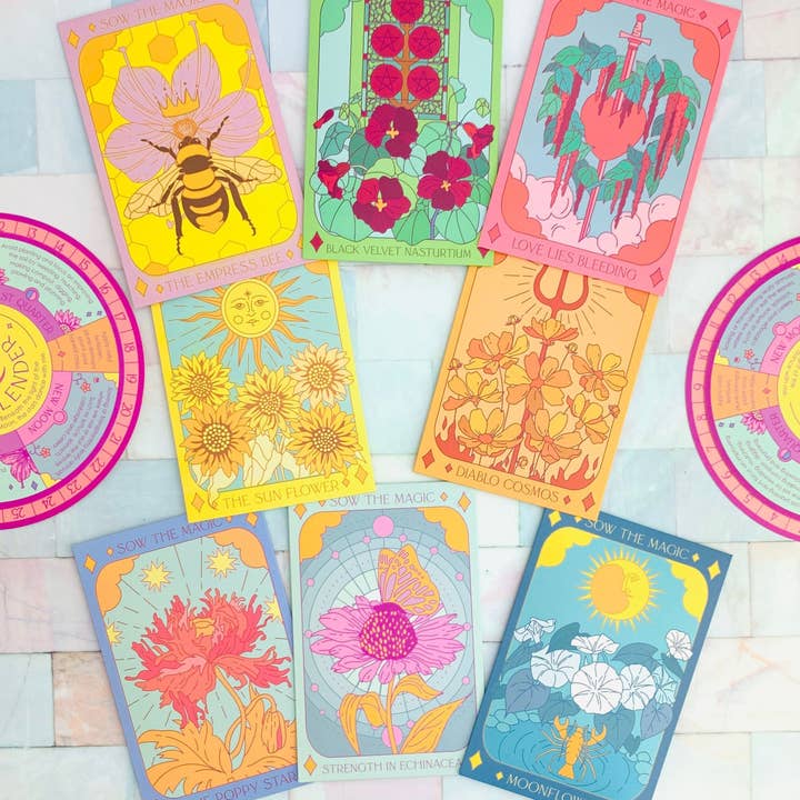 Sow the Magic - Wholesale Plant Seeds - Flower Bundle Garden + Gift Collection