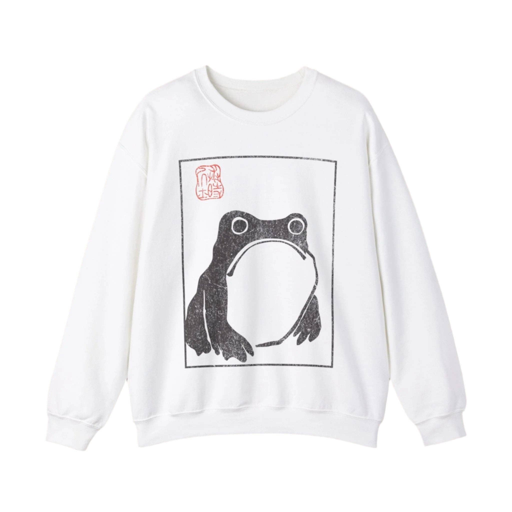 KILLER RETRO – wholesale Sweatshirt med tryck - Unisex – Vintage japansk tröja med sur groda.4