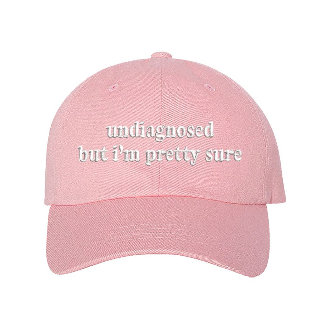 DSY Lifestyle - Wholesale Baseball Cap - Women's - Undiagnosed But Im Pretty Sure Embroidered Baseball Hat7