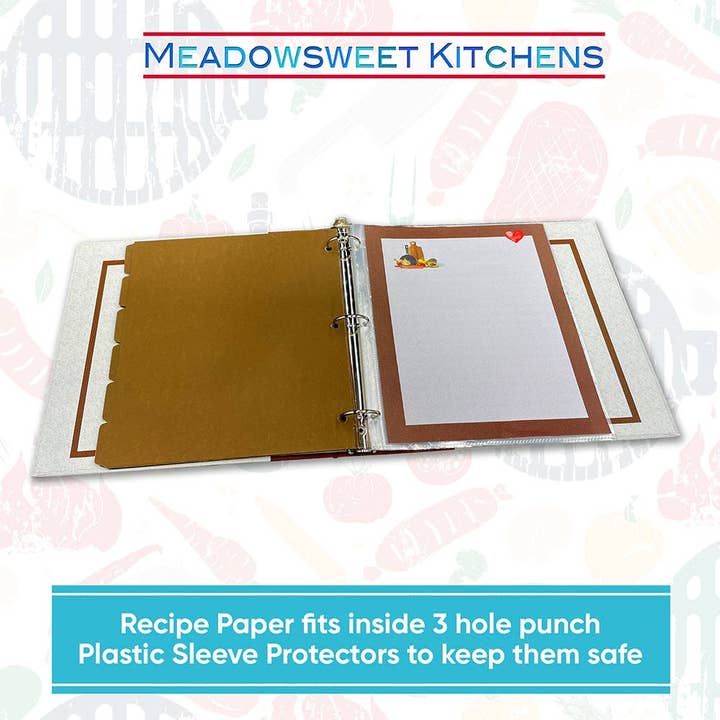 Out of the Woods of Oregon - Wholesale Binder - Print Your Own Family Recipes Binder - Kitchen Counter1