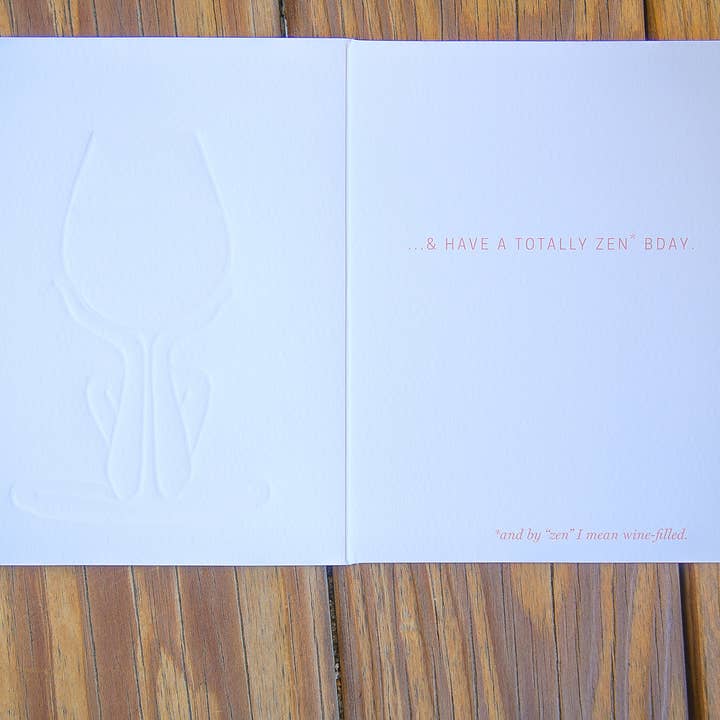 From Me To You - Wholesale Birthday Card - Find Your Center Birthday Card3