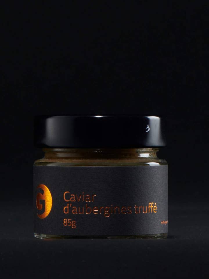 Eggplant caviar truffled with black truffle 8% for wholesale by GAZEL