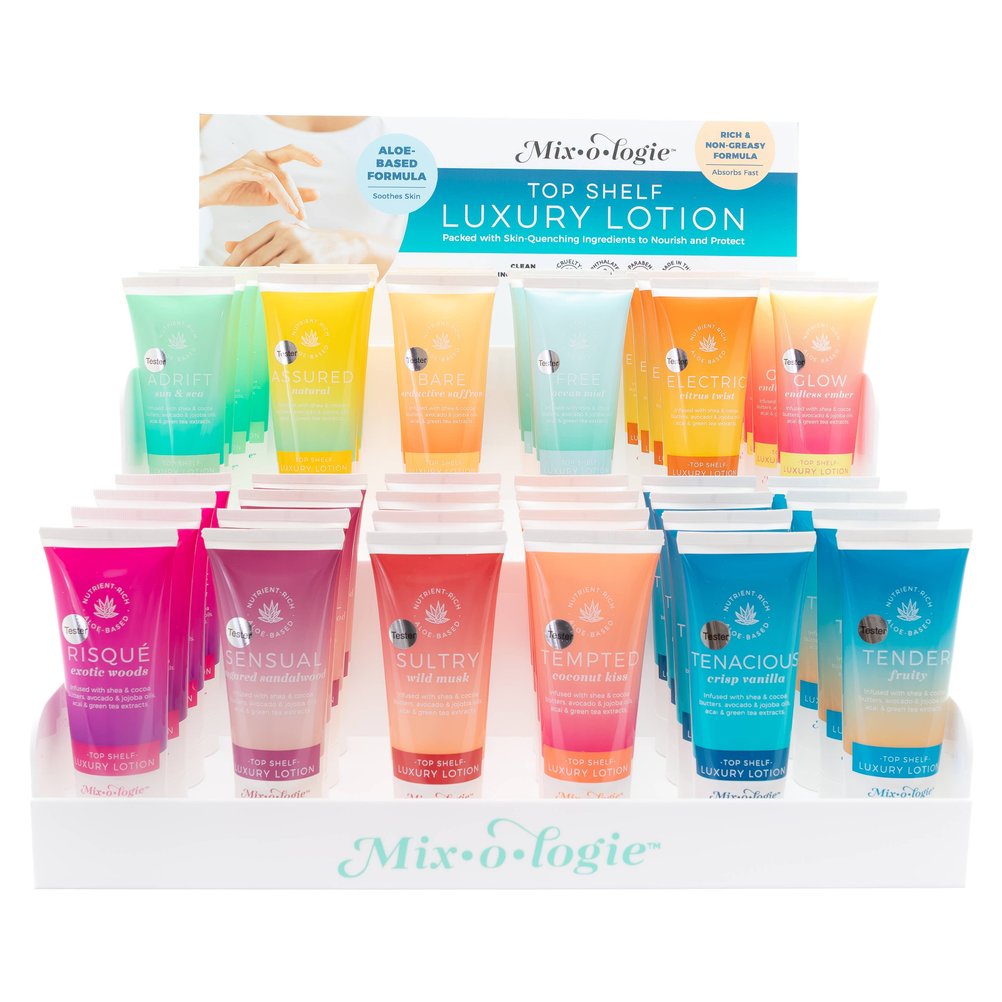 Mixologie - Vente Lotions mains et corps - Top Shelf Lotion Luxe Prepack1