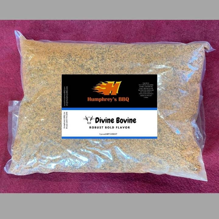 Divine Bovine 5lb for wholesale by Humphrey's BBQ, Inc