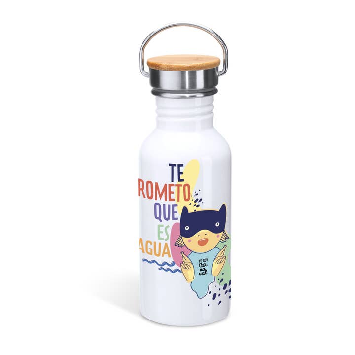 BOTTLE “I PROMISE YOU IT'S WATER” for wholesale by Yo Soy Carnaval
