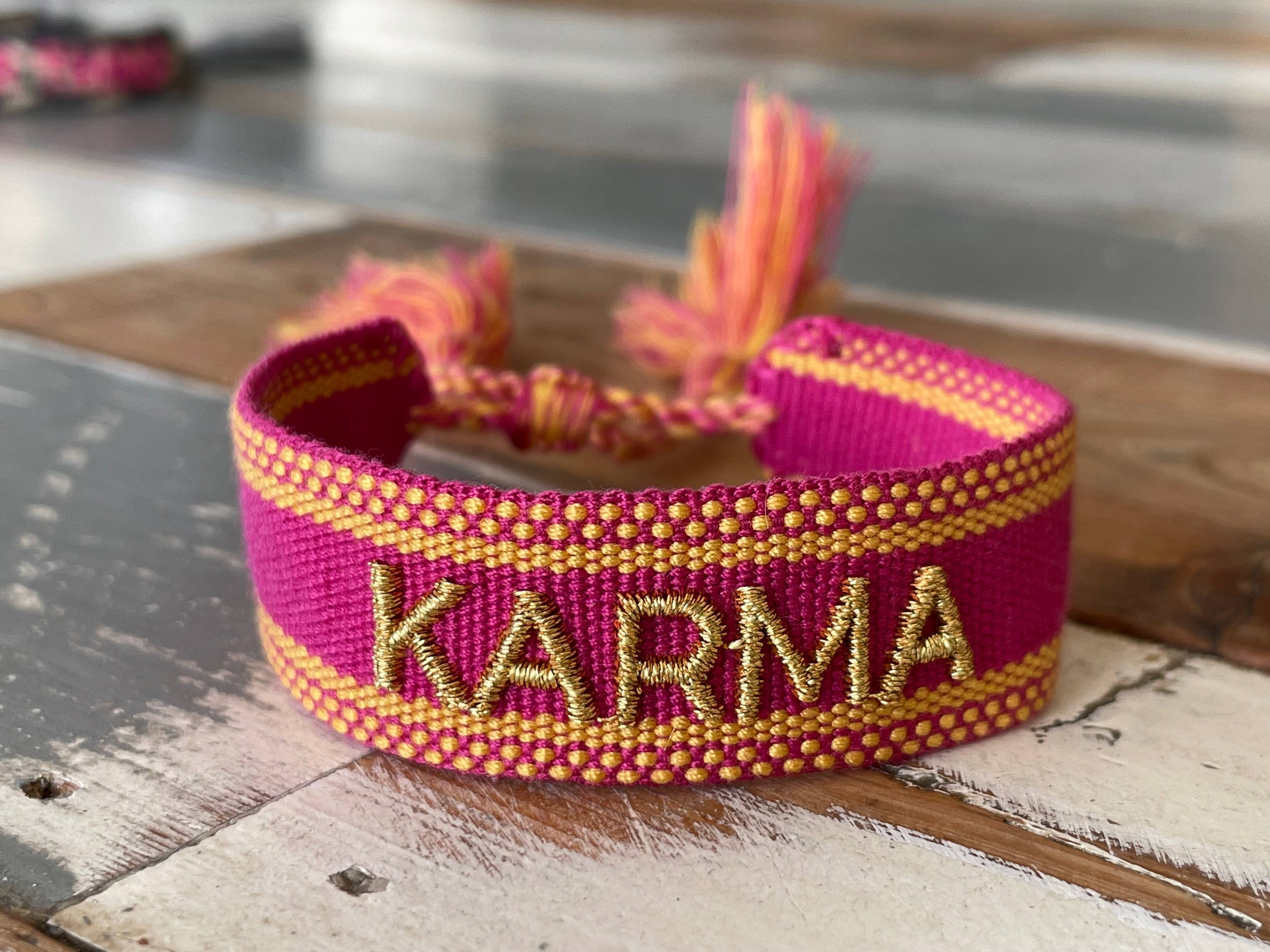 Parsley & Pepper – Engroshandel Flettet armbånd – KARMA statement-armbånd vævet og broderet1