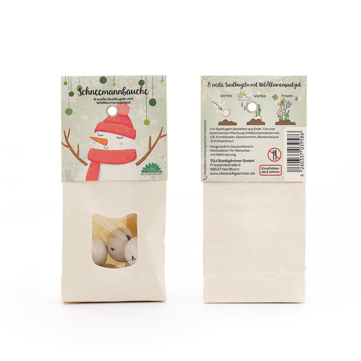 TDJ Stadtgärtner GmbH - Wholesale Zaadjes voor platten - Sneeuwpopbollen - witte bloemenmarbels3