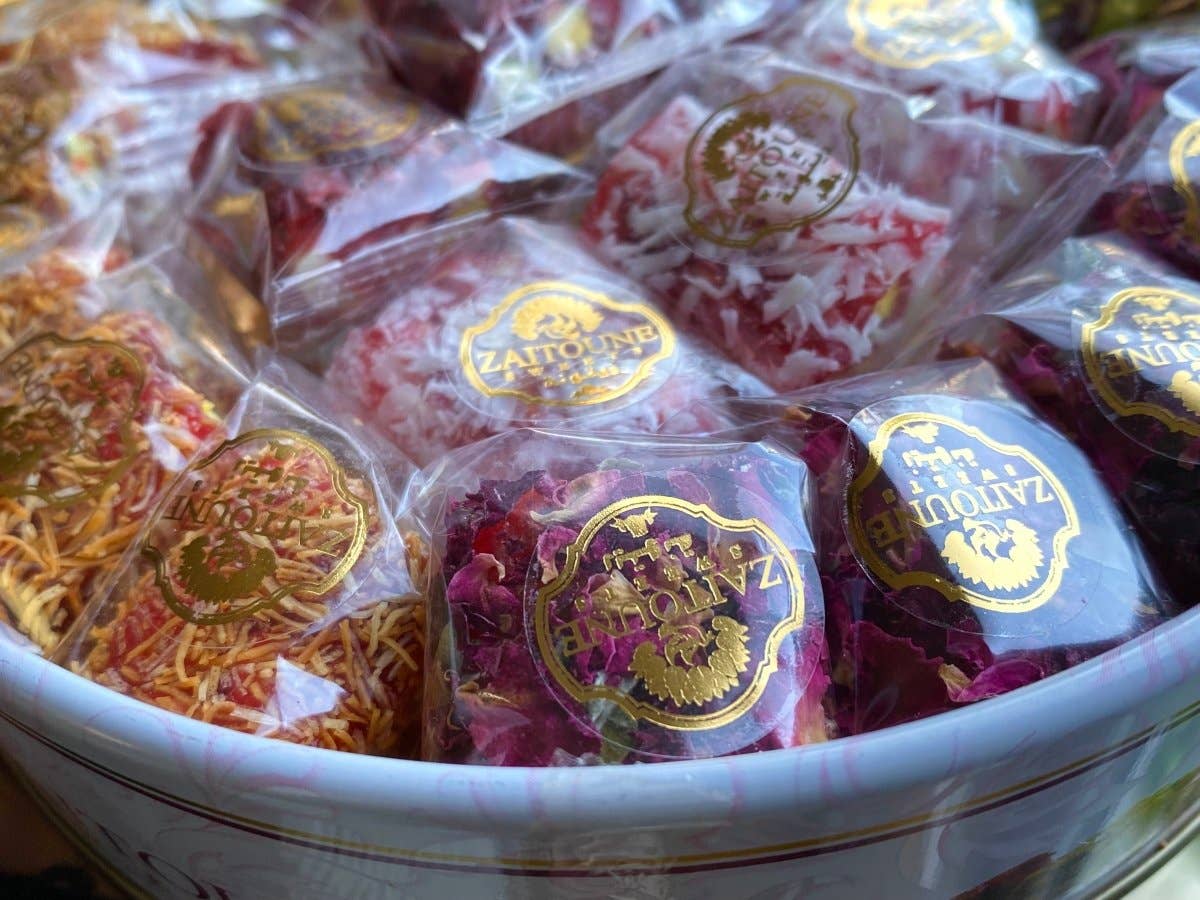 Aladdin - Wholesale Gummy - Zaitoune Turkish Delight Lokum Mix Halal Authentic Candy5