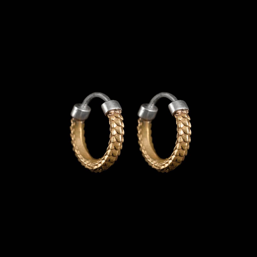Coppertist.wu - Wholesale Hoop Earrings - Snake Skin Earrings13