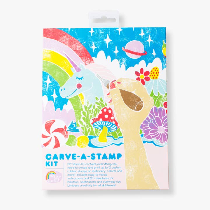 Yellow Owl Workshop - Wholesale DIY Craft Kit - Carve-a-Stamp Kit