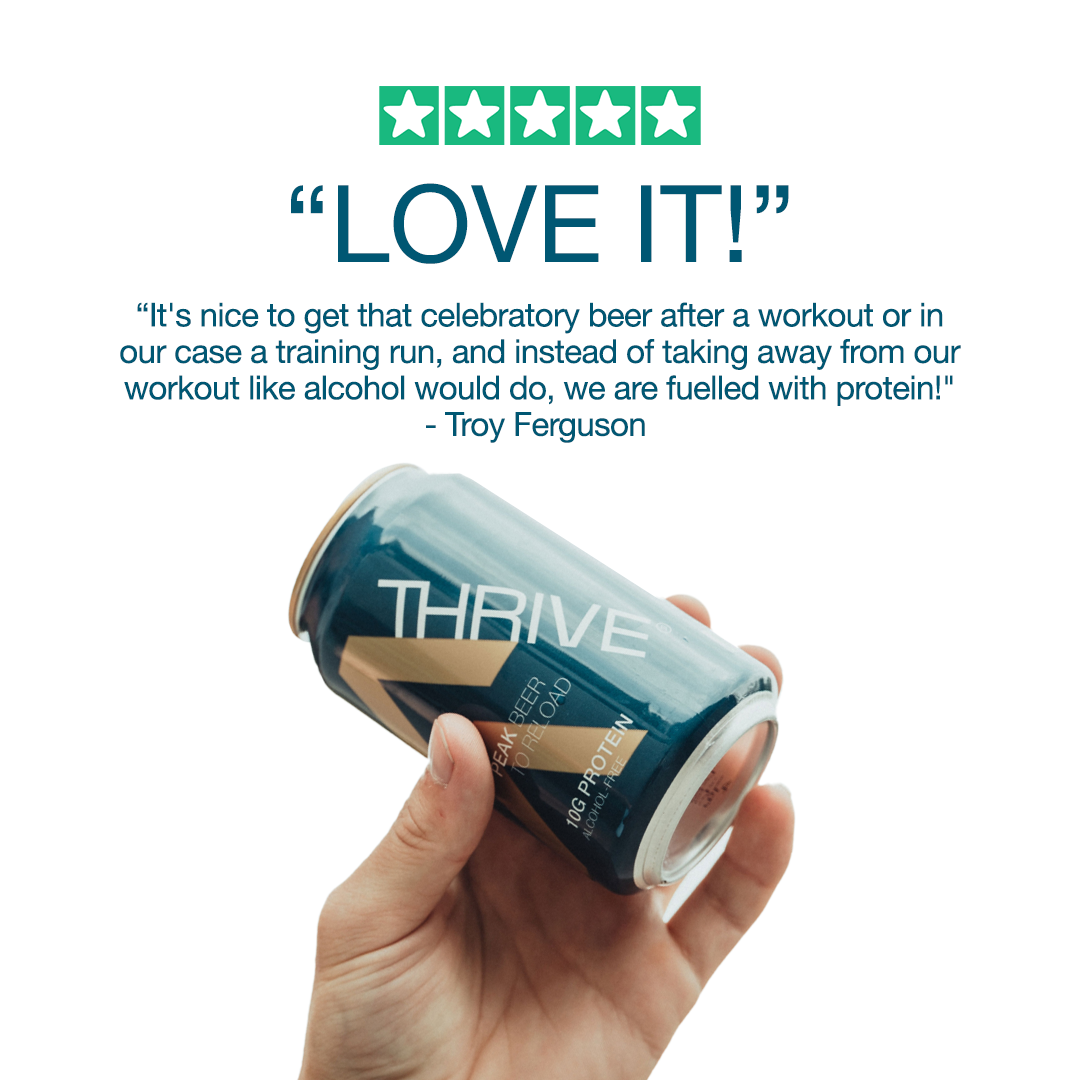 Thrive - Wholesale Sports/Energy Drink - Thrive – Peak Beer Cans - Protein Packed – 48-Pack5