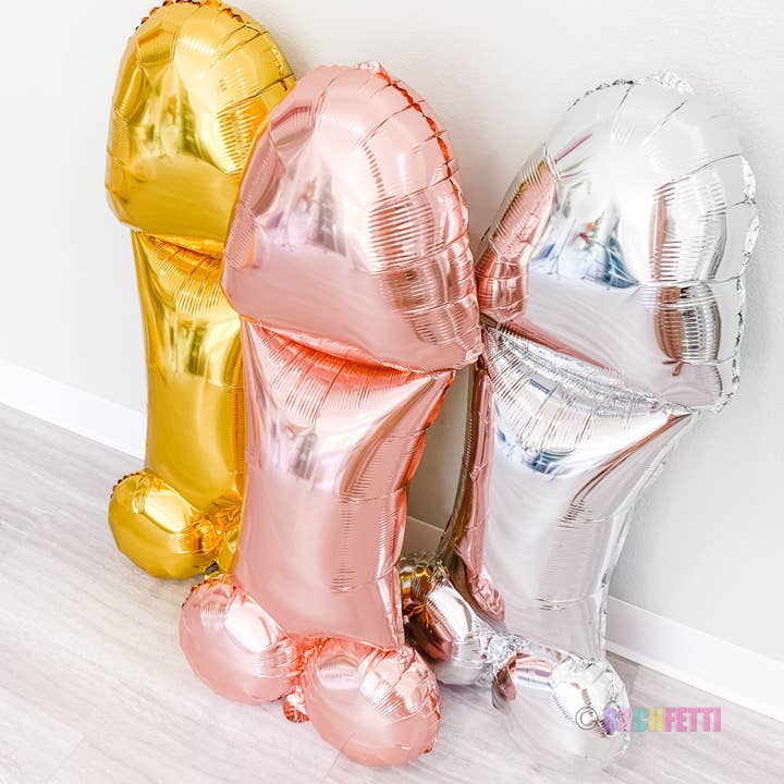 Zoey Christina - Wholesale Balloon - Giant Penis Foil Balloon – Bachelorette, Hen Party5