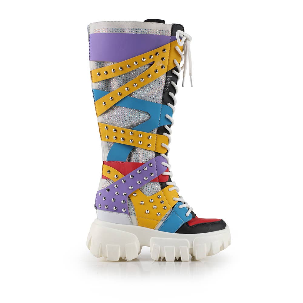 Anthony Wang - Wholesale Boots - Women's - Soursop 07- Hidden Wedge Sneaker Boots7