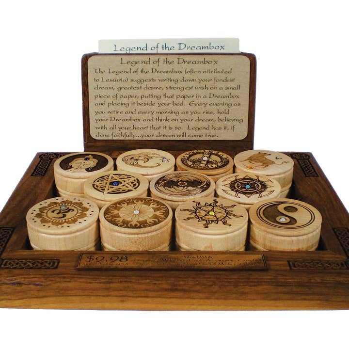 Woodcutts Inc. - Wholesale Retailer Display - Jewelry - Mini Dreambox Display- DISPLAY ONLY0