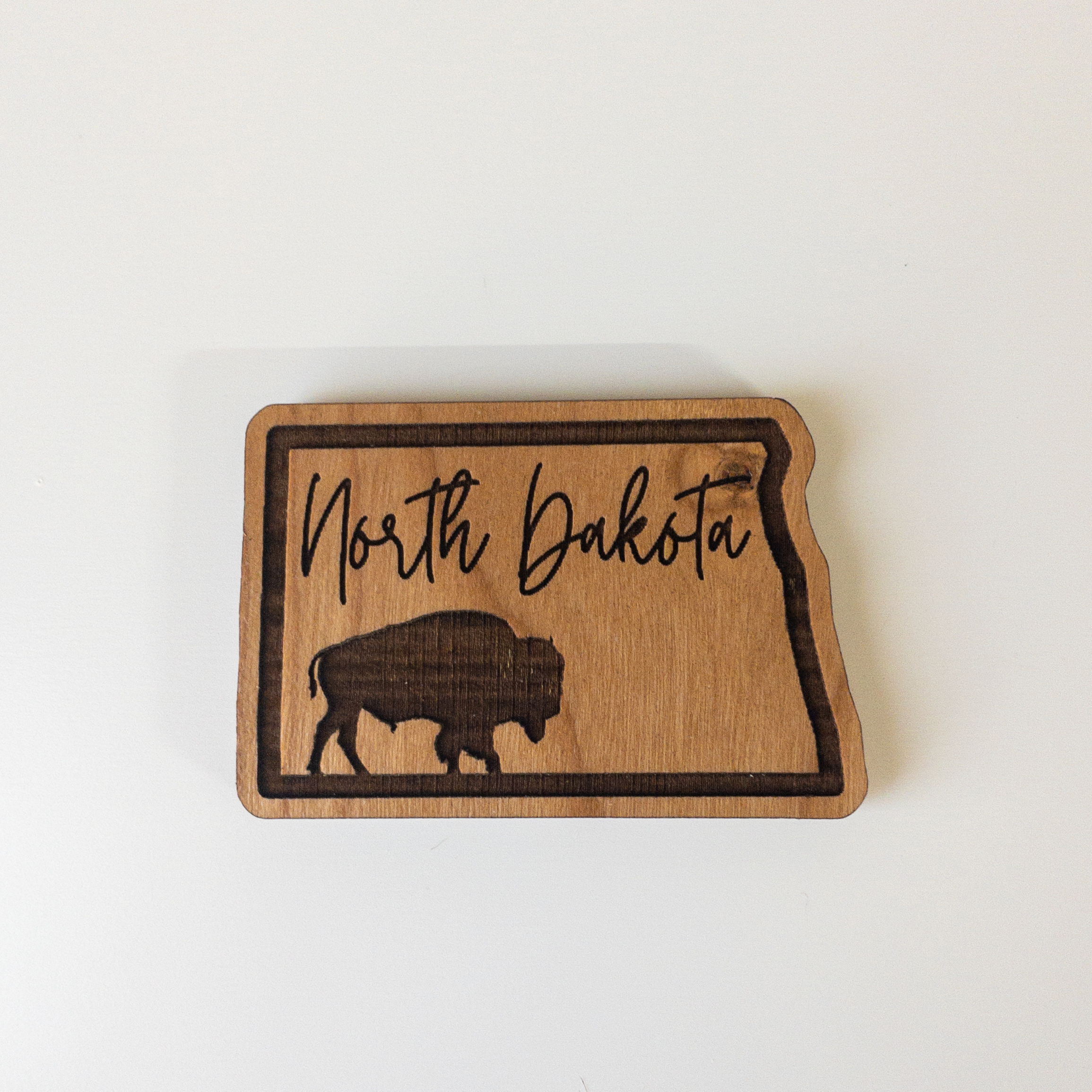 Girl Ran Away With the Spoon - Wholesale Magnet - Custom Engraved Wood Magnets1