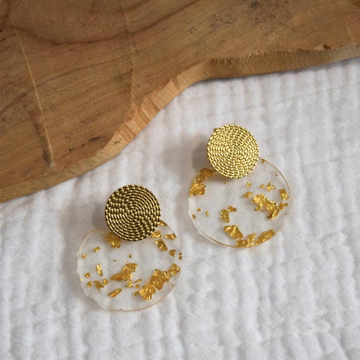 Manacreations - Wholesale Dangle Earrings - Nugget Earrings