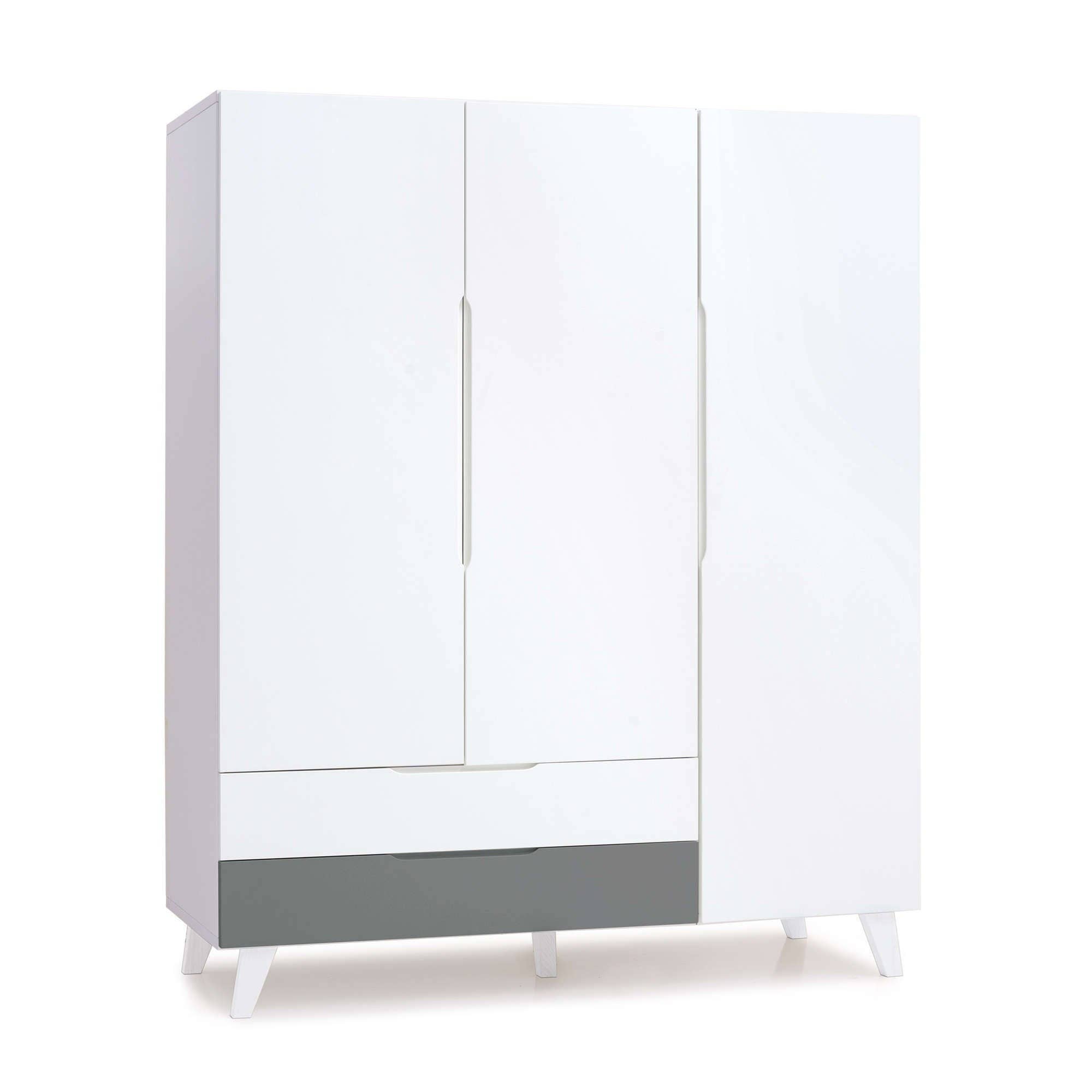 Alondra Baby - Wholesale Bedroom Furniture - Large children's wardrobe (3 doors) · Style Plus+6