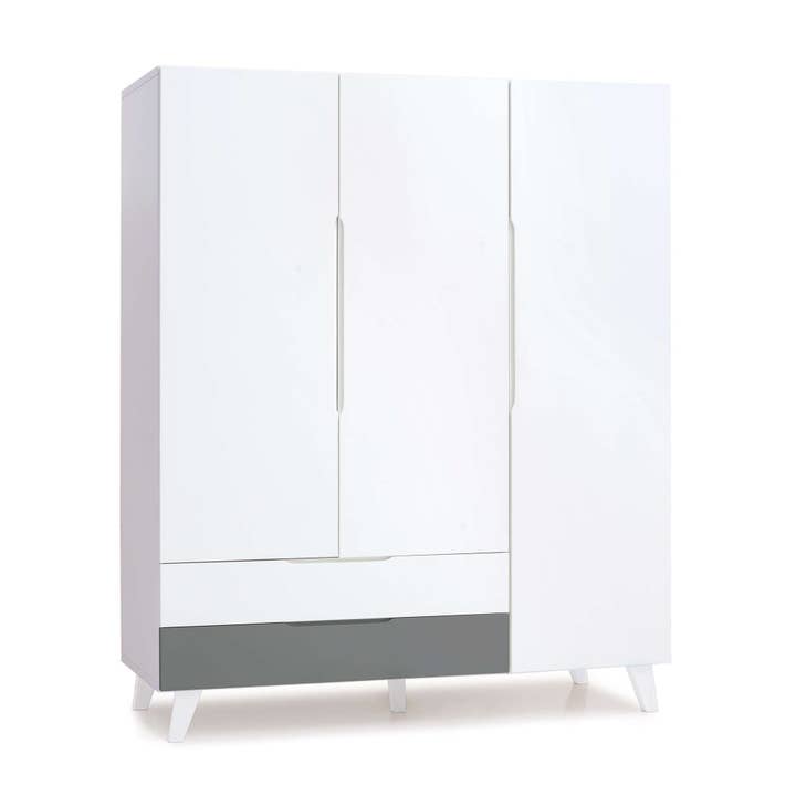 Alondra Baby - Wholesale Bedroom Furniture - Large children's wardrobe (3 doors) · Style Plus+6