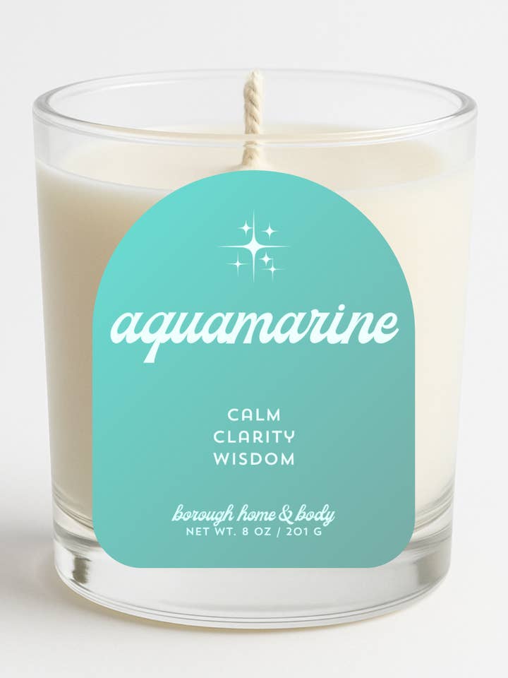 Pedra de nascimento de março: Água-marinha por atacado de Borough Home