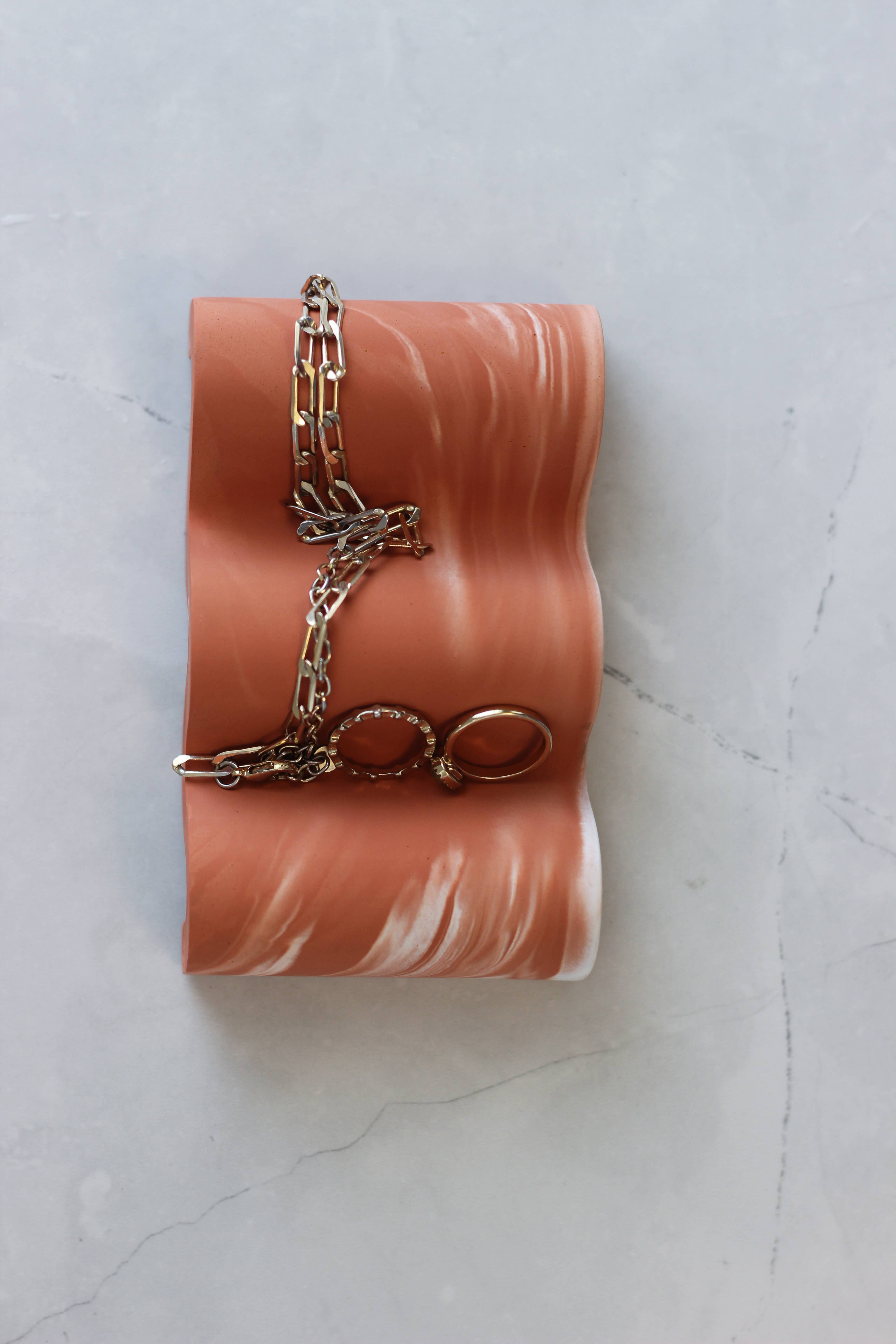 SCENTS BY FAY - Wholesale Bath Soap Dish - SOAP DISH, SPONGE DISH, WAVY, JEWELRY DISH, CUSTOM COLOR11