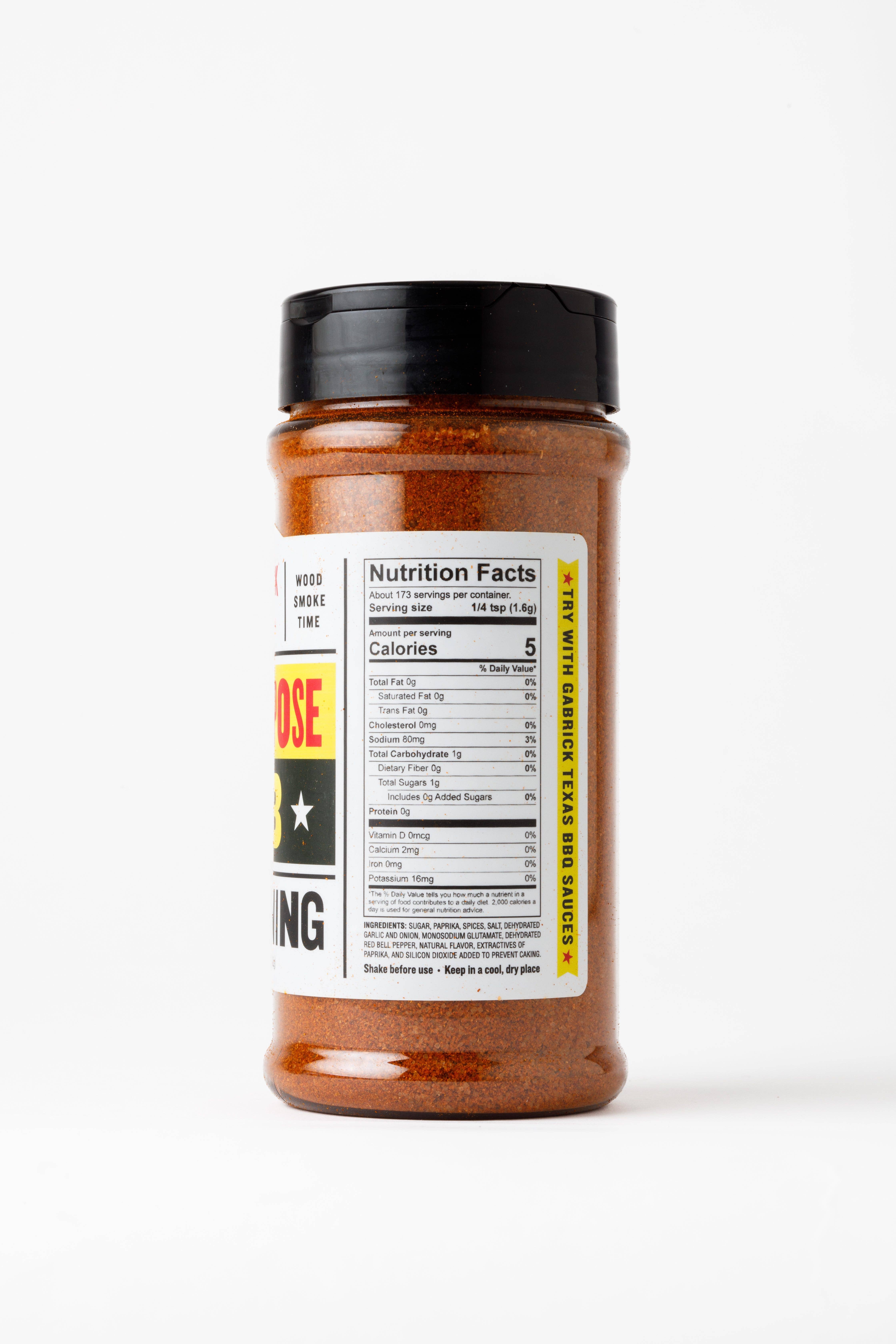 Gabrick BBQ Sauce Co. | Texas BBQ Sauce - Vente Marinades en poudre - Assaisonnement tout usage pour barbecue1