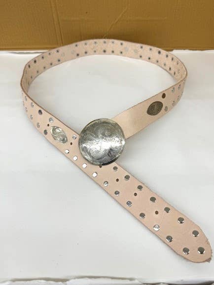 leather belt B4106bk for wholesale by DAIRI