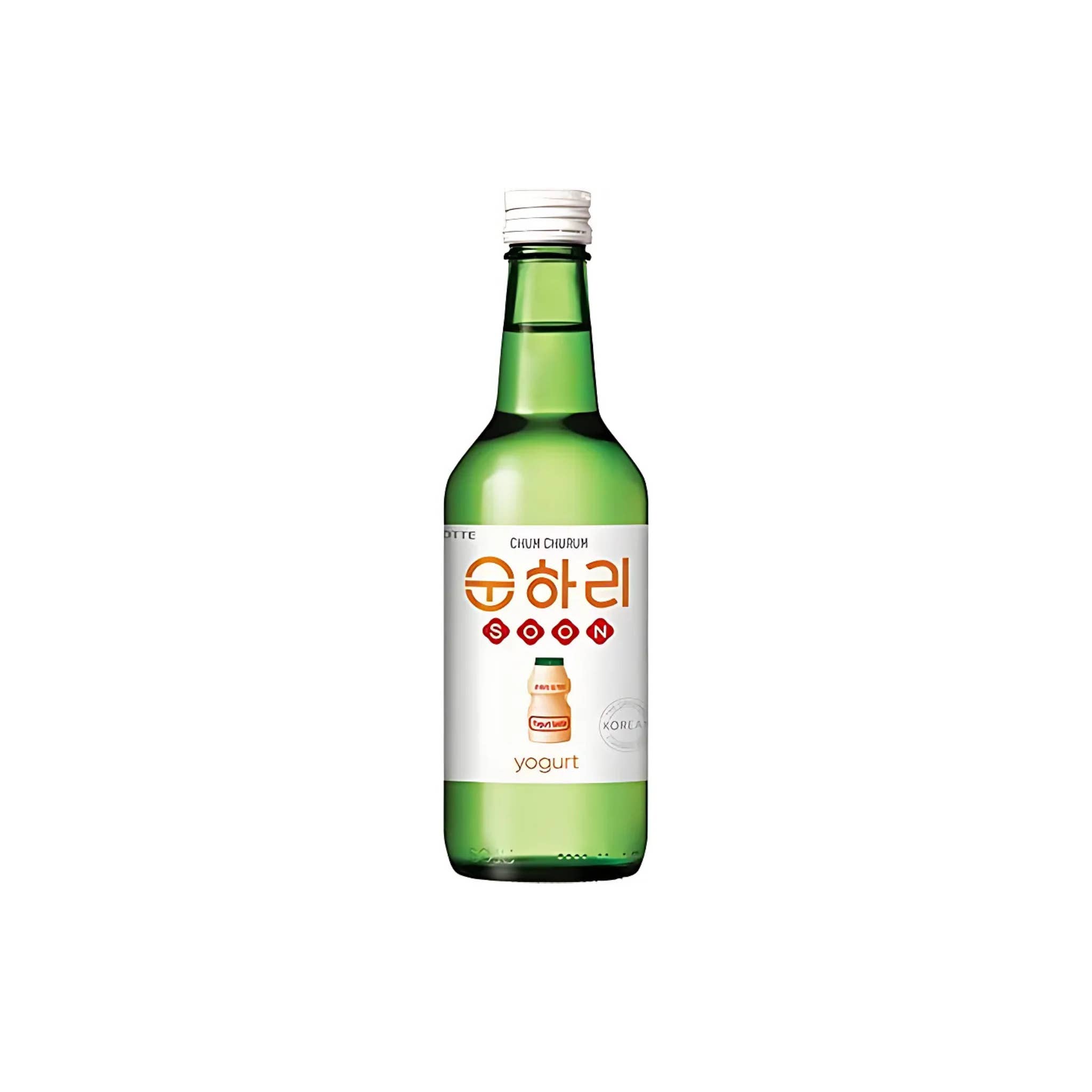 utoppa GmbH - Wholesale Non-alcoholic aperitif/mocktail - Chum Churum Soju Yogurt 12% Vol. 350 ml
