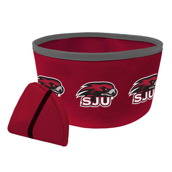 Saint Joseph's University - Collapsible Dog Bowl for wholesale by All Star Dogs